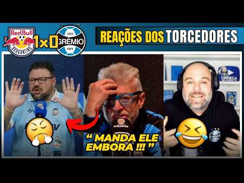 FURIOUS GREMIO FANS REACT TO ANOTHER DEFEAT! RED BULL BRAGANTINO 1-0 GREMIO - BRASILEIRAO