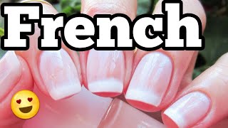 How To Do A French Manicure! *easy*￼