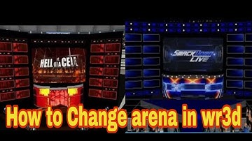 How to Change arena in wr3d games by WR3D INVASION