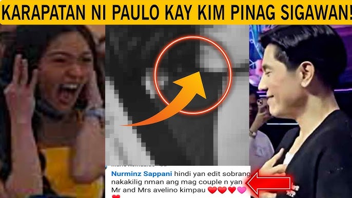 SHOCK😱PAULO,NIYAKAP NG MAHIGPIT SI KIMMY‼️ YAKAP NG MAY KARAPATAN PINAG  SIGAWAN‼️KIM,KILIG NA KILIG