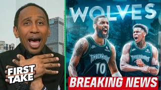 FIRST TAKE | Kyrie Irving to Timberwolves? - Stephen A. on Mavericks part ways with Jason Kidd
