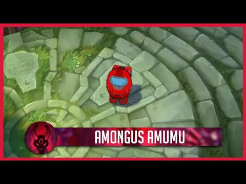 Amumu among us custom skin - League of Legends - YouTube