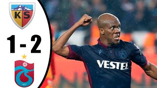 Kayserispor - Trabzonspor 1-2 Maç Özeti̇ Süper Lig - 2022