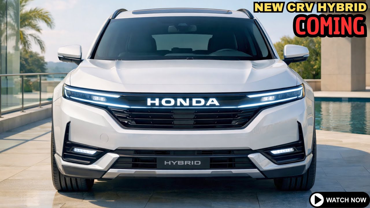 Гибридная Honda CR-V 2026 года потрясла всю индустрию… Это меняет всё!