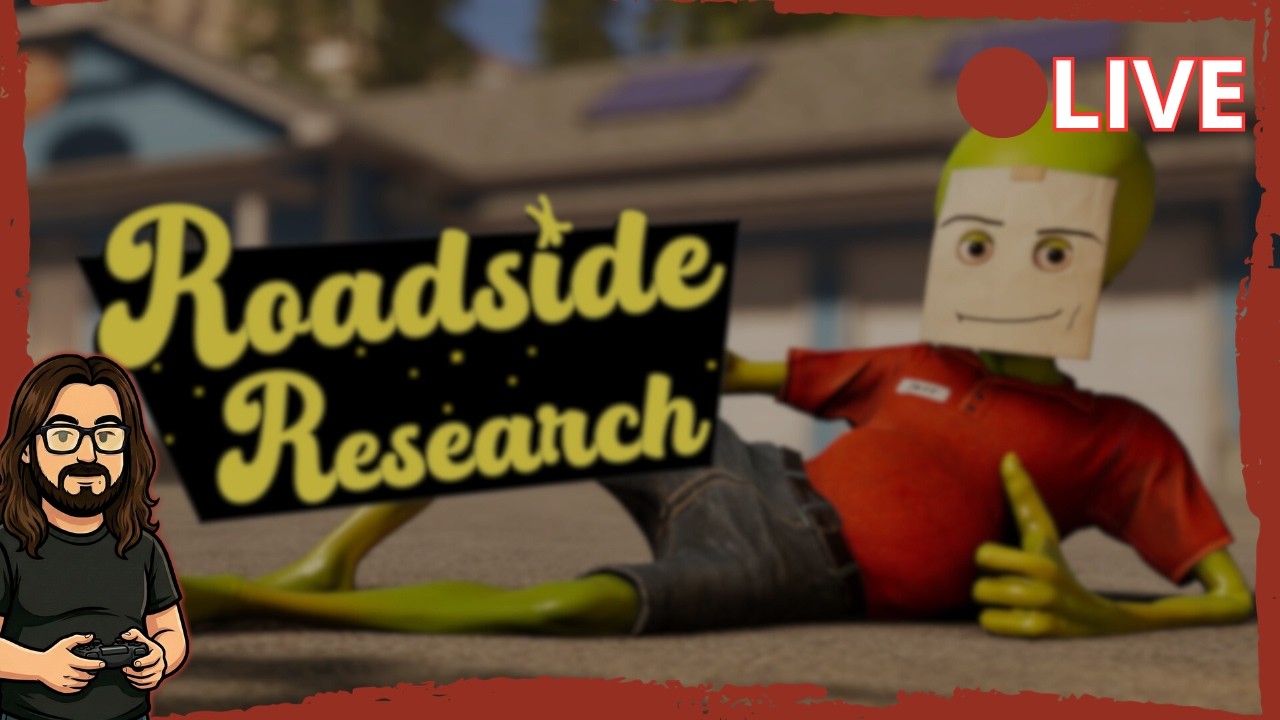 🔴 AO VIVO: ALIEN INFILTRADO NO POSTO DE GASOLINA! 👽⛽ | Roadside Research | BurtonVerse