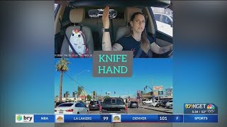 Influencer shows the dangers of driving in Bakersfield