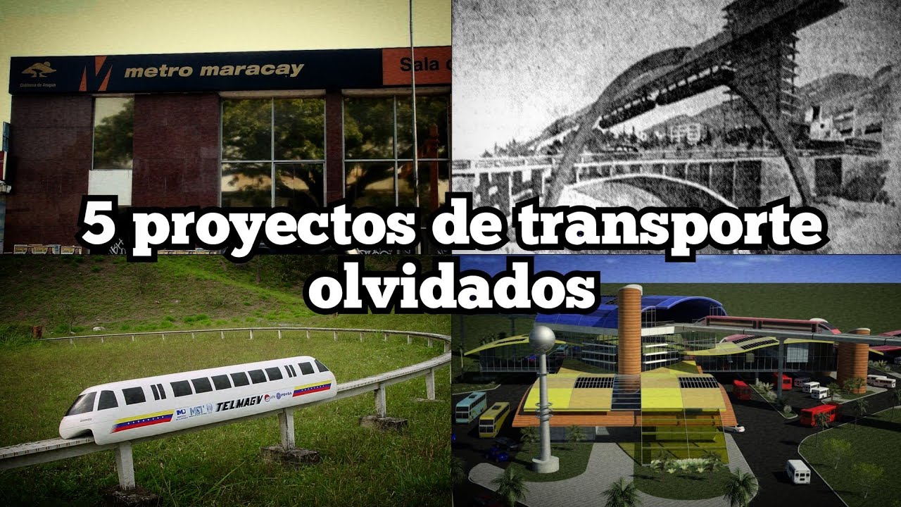 5 proyectos de transporte olvidados de Venezuela 