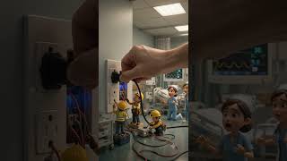 hospital me bijli ki kami#ai #viral #reel #trending #video