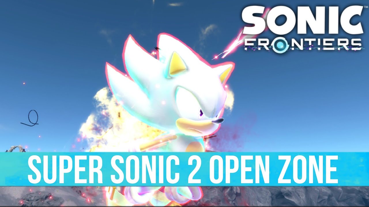 Sonic Frontiers: Playable Super Sonic (Open Zone) 