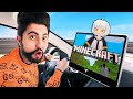 Me Paso Minecraft En Mi Coche TESLA!! | ChuyMine REACCIONA a Bobicraft
