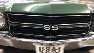 1970 Chevelle ls6 454 low milage forest green survivor