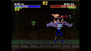 Sub Zero FATA ERROR BETA MORTAL KOMBAT 3 #mortalkombat3 #betagames #sega