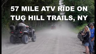 57 Mile ATV Ride on Tug Hills Trails in New York - Full Ride