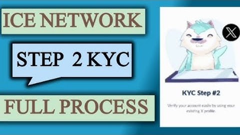 ICE KYC STEP 2 PROCESS | ICE NETWORK KYC | ICE NETWORK STEP 2 KI KYC KEISE KREIN