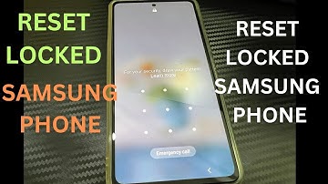 How to Factory Reset Samsung Phone When Locked (without Forgotten Password/PIN/Pattern Lock)