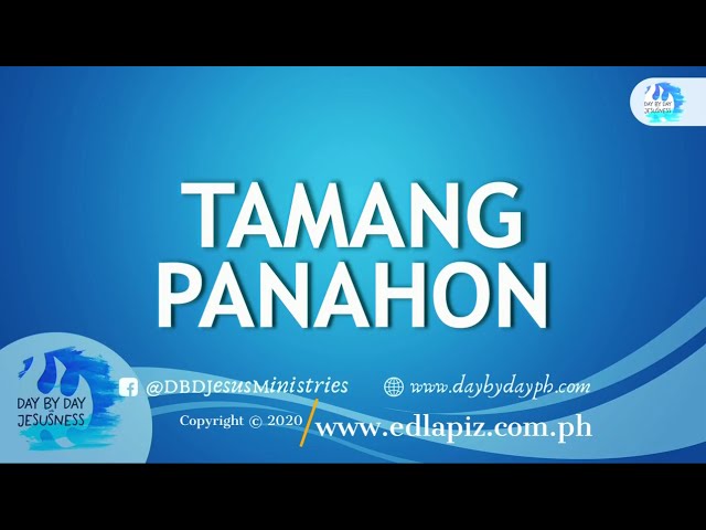 Ed Lapiz - TAMANG PANAHON