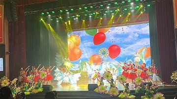 ĐỘI VĂN NGHỆ PHÒNG GD&ĐT VIỆT YÊN THAM GIA HT GIAI ĐIỆU TUỔI HỒNG TỈNH BẮC GIANG NĂM HỌC 2024-2025