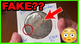 "Thaler" Silver Coins Close to Spot! FAKE?!!?! # Silver #Coins #SilverStacking #Unboxing #Collecting