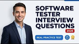 Software Tester Interview Questions & Answers 2026 | Pass Your QA Interview 🚀
