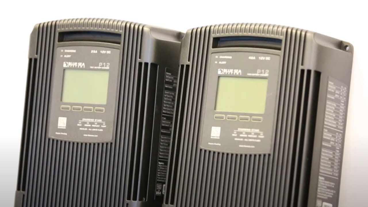 Blue Sea Systems | P12 Battery Charger – Smart, Safe, Customizable Charging