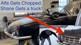 Shane gets a new project truck, and I check in on the Alfa. Pt. 3