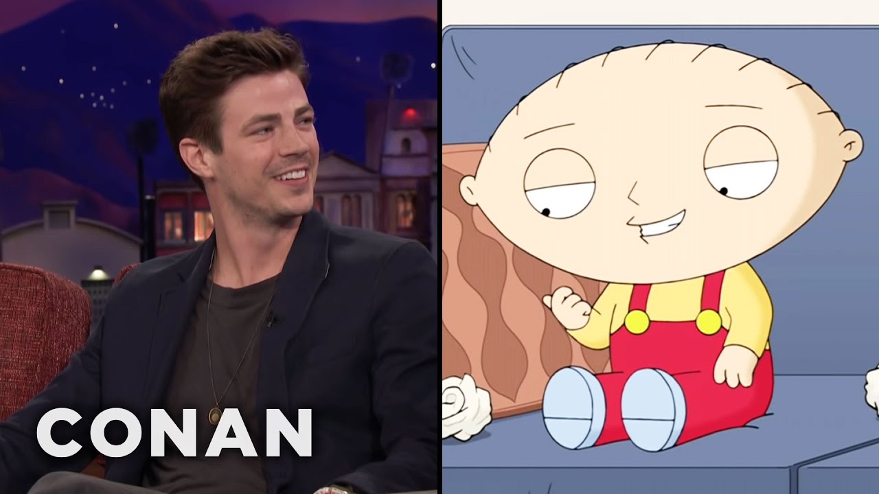 Grant Gustin Is Flattered By Stewie’S Crush On Him | Conan On Tbs