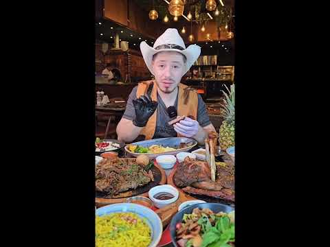 احمد سرماني تجربة مطعم الشيف اياد للحوم المدخنة بالمختصر الاكل خرافي والقعدة الخارجية اخدت قلبي