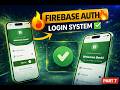 ✅ React Native Firebase Auth 🔥 | Login Signup System (Step by Step) #reactnative #firebase | PART 7