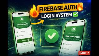 ✅ React Native Firebase Auth 🔥 | Login Signup System (Step by Step) #reactnative #firebase | PART 7