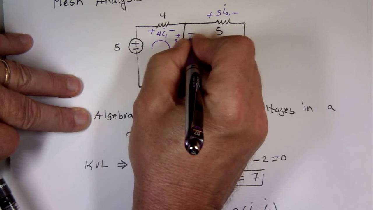 Introduction to Mesh Analysis - YouTube
