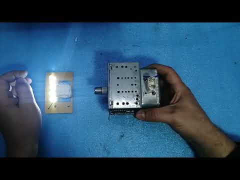 Электрическая энергия из магнетрона СВЧ