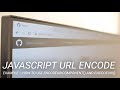 JavaScript URL Encode Example – How to Use encodeURIcomponent() and encodeURI()