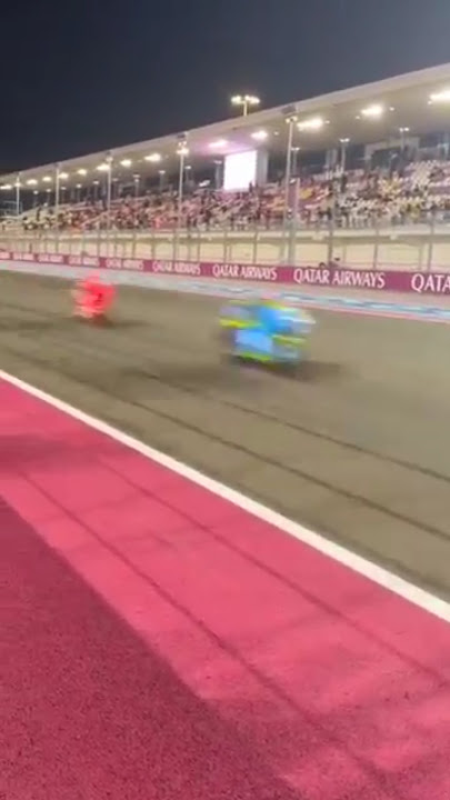 Kecepatan motogp di trek lurus - QatarGP 2025