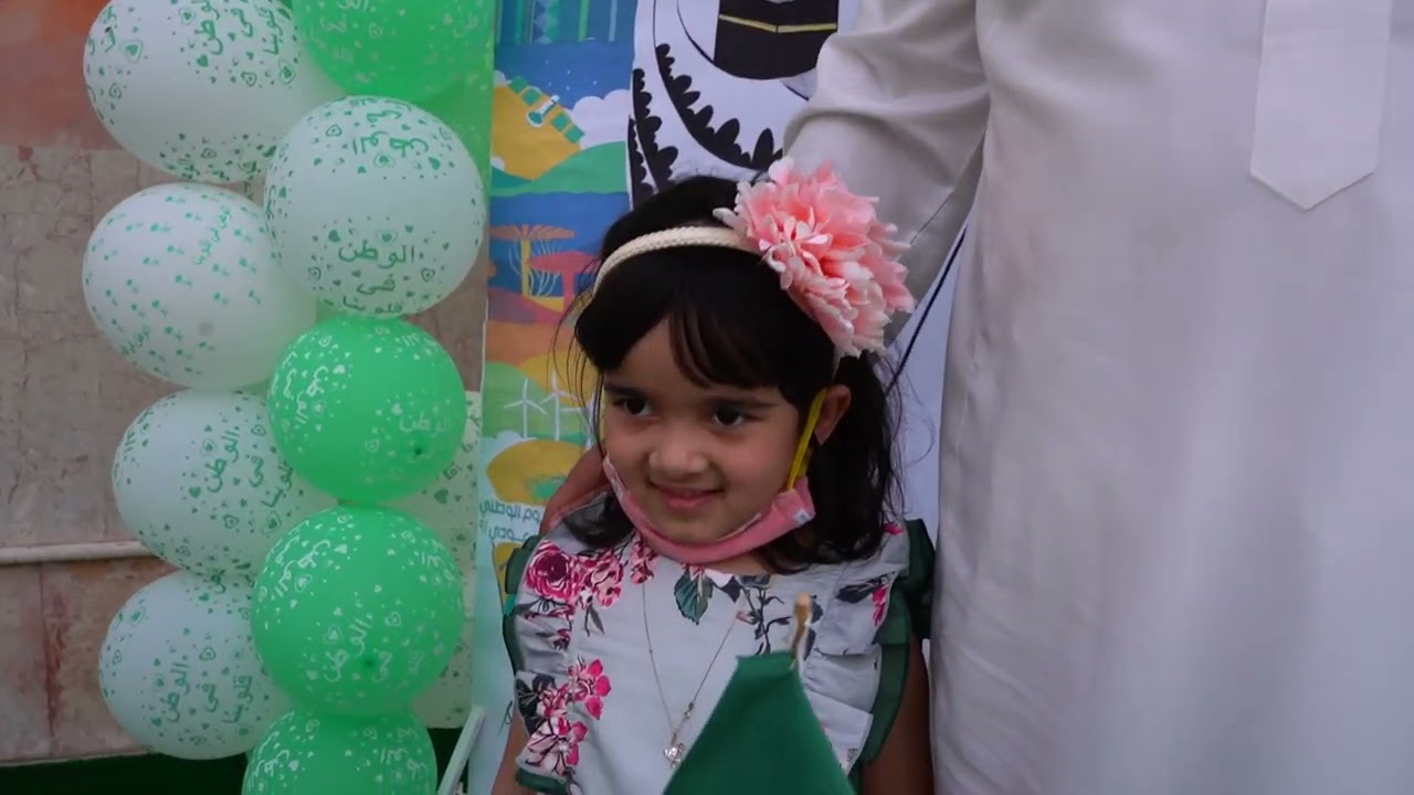 احتفال مدرسة بشائر الإبداع باليوم الوطني 91