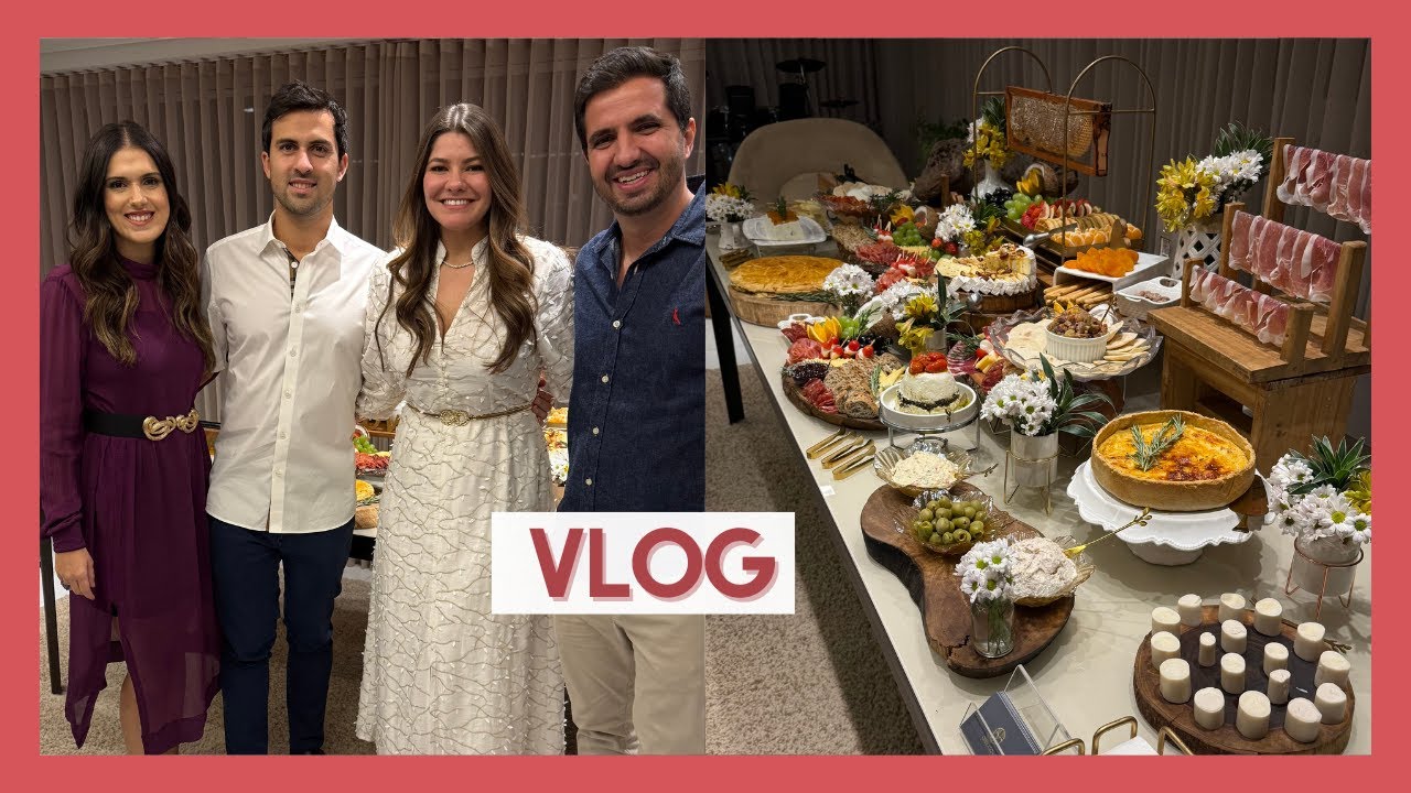 Evento pré Casamento, Presente de Padrinhos e Muita emoção