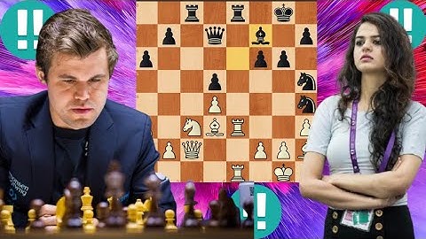 Historic chess, Magnus Carlsen vs Tania Sachdev 