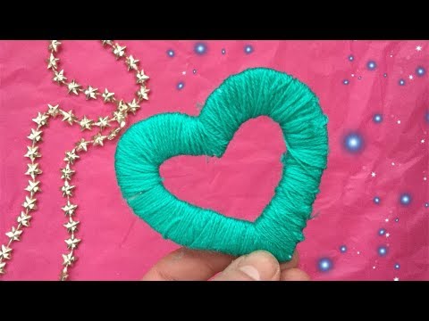 Video: DIY-valentijnskaarten: Hoe Maak Je Een Hart Van Wol