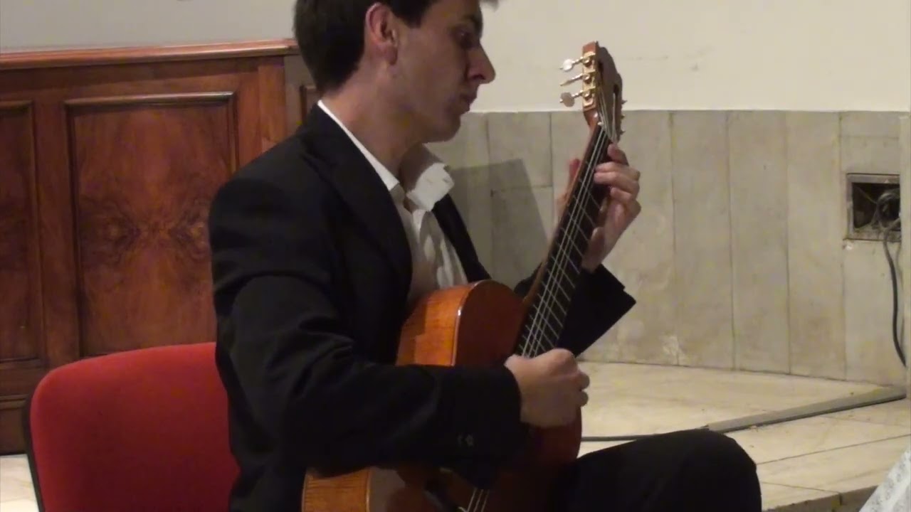 Bach - Aria variata BWV 989 (originally in A minor)- Alberto Mariani, guitar