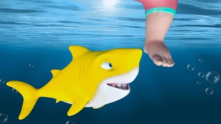 Baby Shark Doo Doo | Nursery Rhymes \& Kids Songs | Shark Videos for Kids