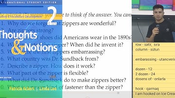 Mövzu 1 - Thoughts and Notions - Online İngilis dili dərsi - Reading və Vocabulary - Əli Əhmədov