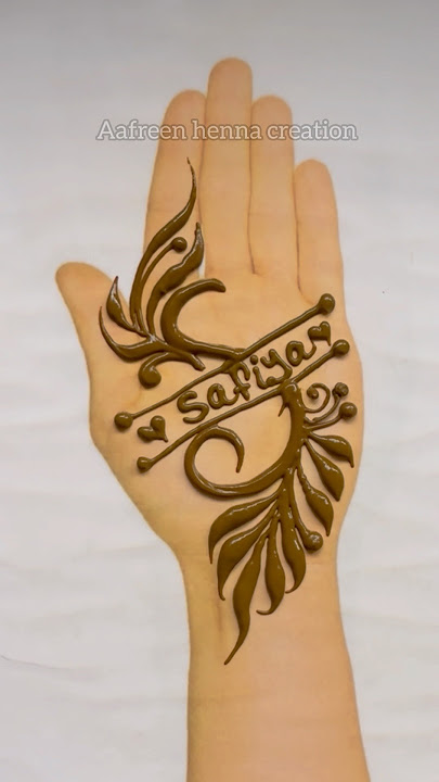 Tag Safiya beautiful mehndi design #shorts #mehndi #henna #mehandi #youtubeshorts #shortsfeed #art