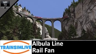 Let's Play Train Simulator 2016 - Albula Line, Railfan screenshot 5