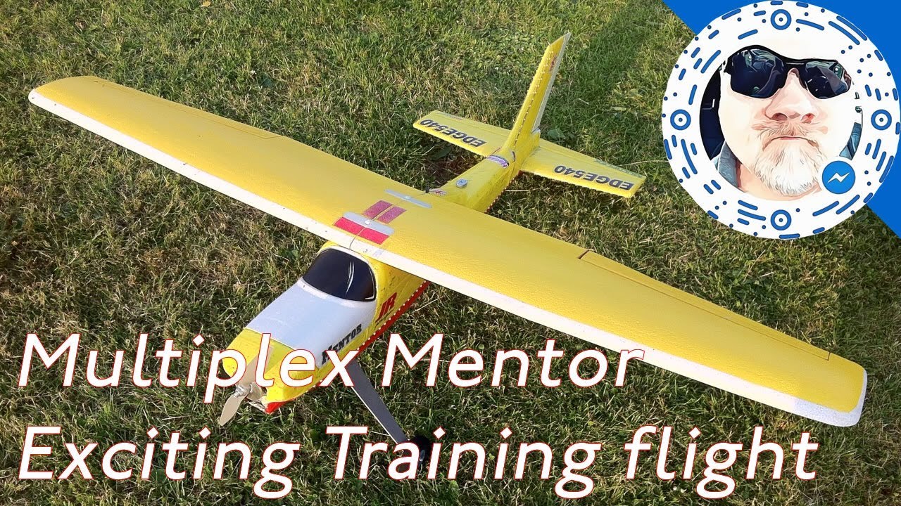 Multiplex Mentor #08 - Buddy Box excitement - Training Flight @ CAMFC