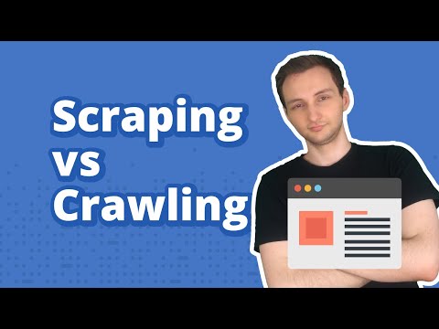 Video: Care este diferența dintre web scraping și web crawling?