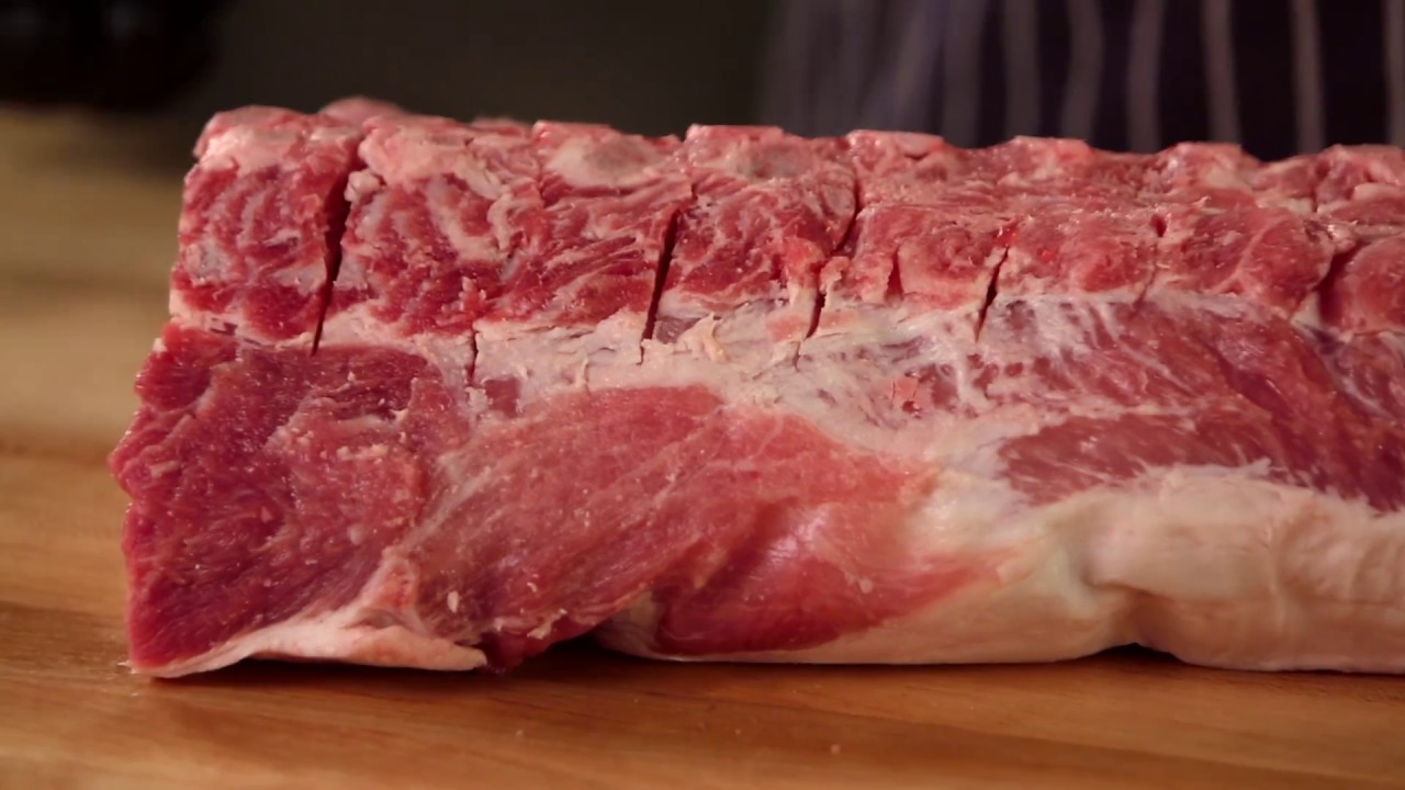 BoneIn Pork Loin Fabrication YouTube