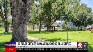 Iowa AG says Denison officer-involved shooting was justified, releases full report