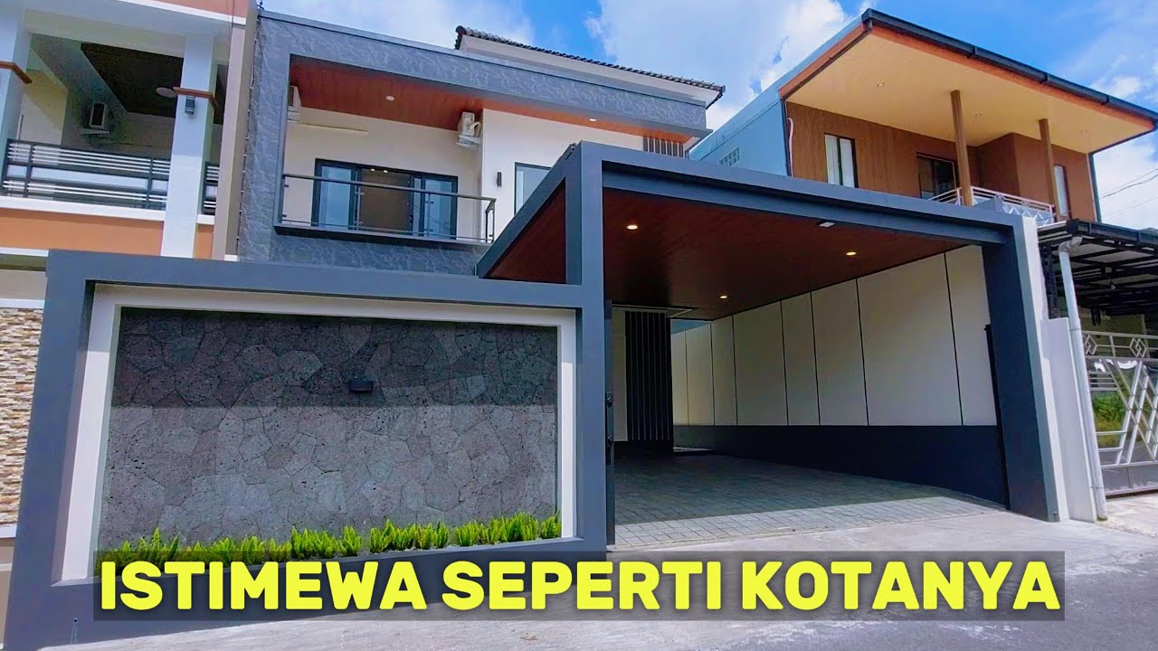 Eps 105 ~ Istimewa Seperti Kota Jogja 🏠 Rumah Mewah Jogja bonus Pool n Furnitur
