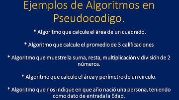 7.- Curso Programación - Algoritmos Ejercicios de Algoritmos para practicar
