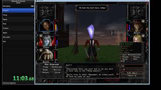 Wizardry 8 novice good ending Any% speedrun (1:50:15) with commentary