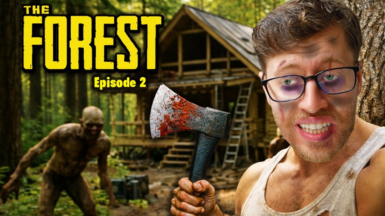 Building a House, But They Want to EAT Me...😱🪓